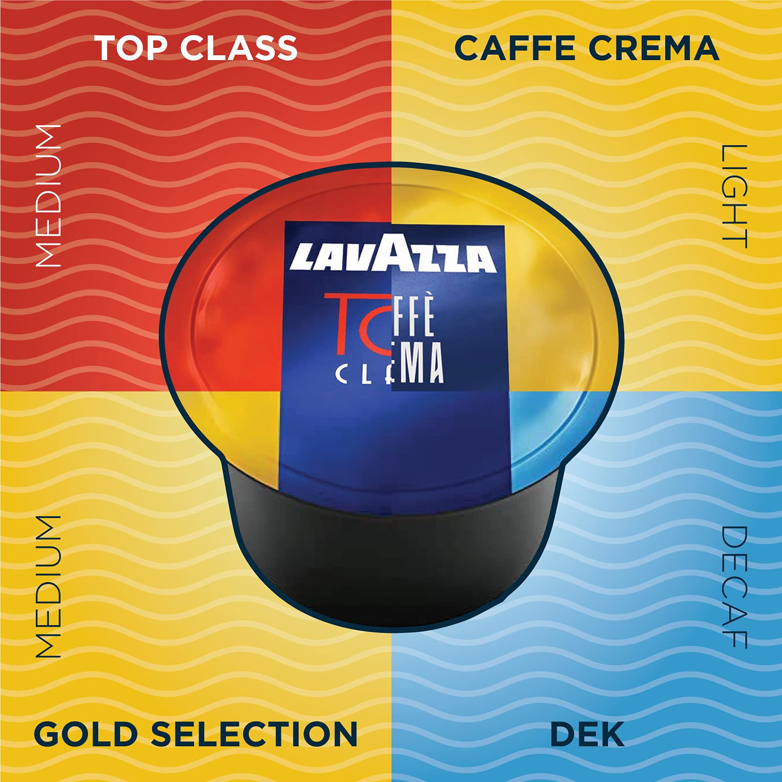 Buy Lavazza Blue Capsules Coffee Pods, Best Value Variety Pack Top