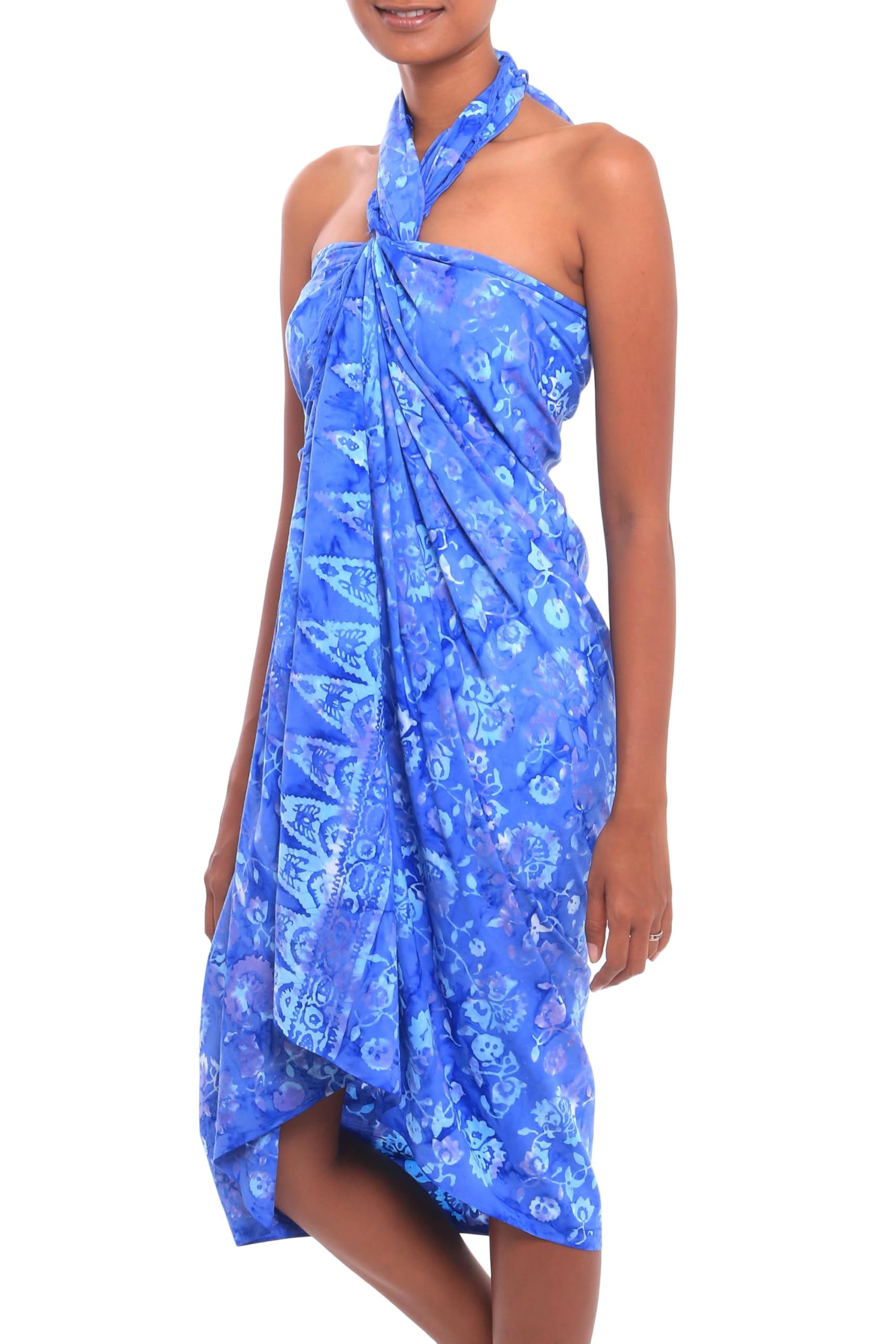 NOVICA Pareo Batik 100% rayón