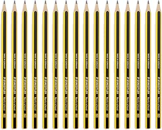 STAEDTLER WOPEX Noris School Pencils - 180N-2B Dipped - Pack of 36-2B Grade