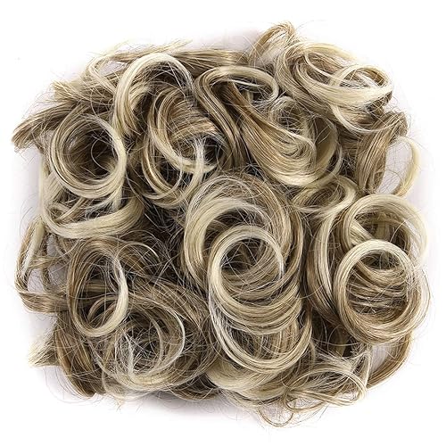 Miniatura 2 de Extensiones de moño de cabello rizado desordenado, moño updo, chignons fáciles de estirar, extensiones de cola de caballo