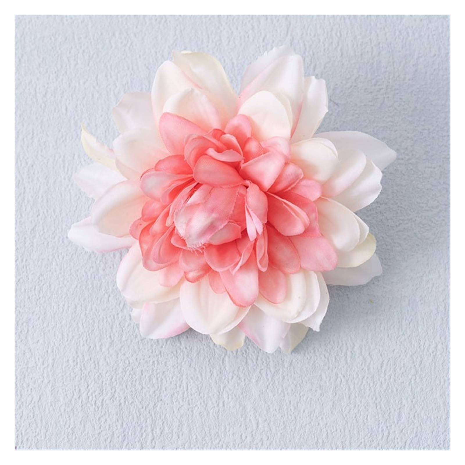 WENH 20Pcs/lot Artificial Silk Flower Dahlia Head For Wedding Background Wall Flower Arrangement DIY Wreath Party Home Decor Dahlias(Light pink)