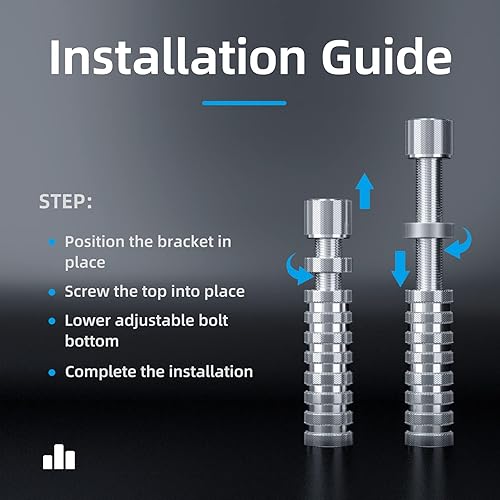 Miniatura 6 de Soporte de GPU, 2.75-4.52 pulgadas GPU Sag soporte con hoja antideslizante, soporte de GPU para evitar el hundimiento de la tarjeta gráfica (plata)