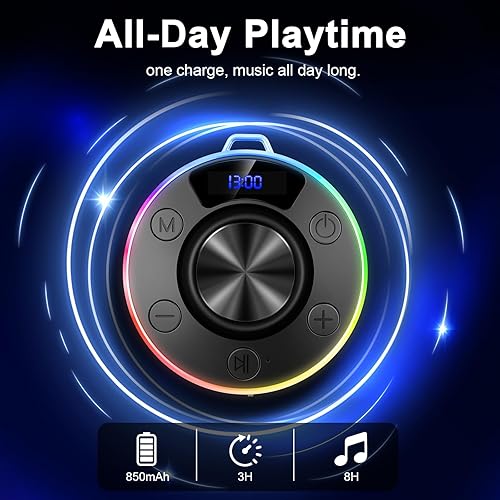 Miniatura 3 de Altavoz Bluetooth portátil impermeable, sonido fuerte de 24 W, graves profundos, Bluetooth