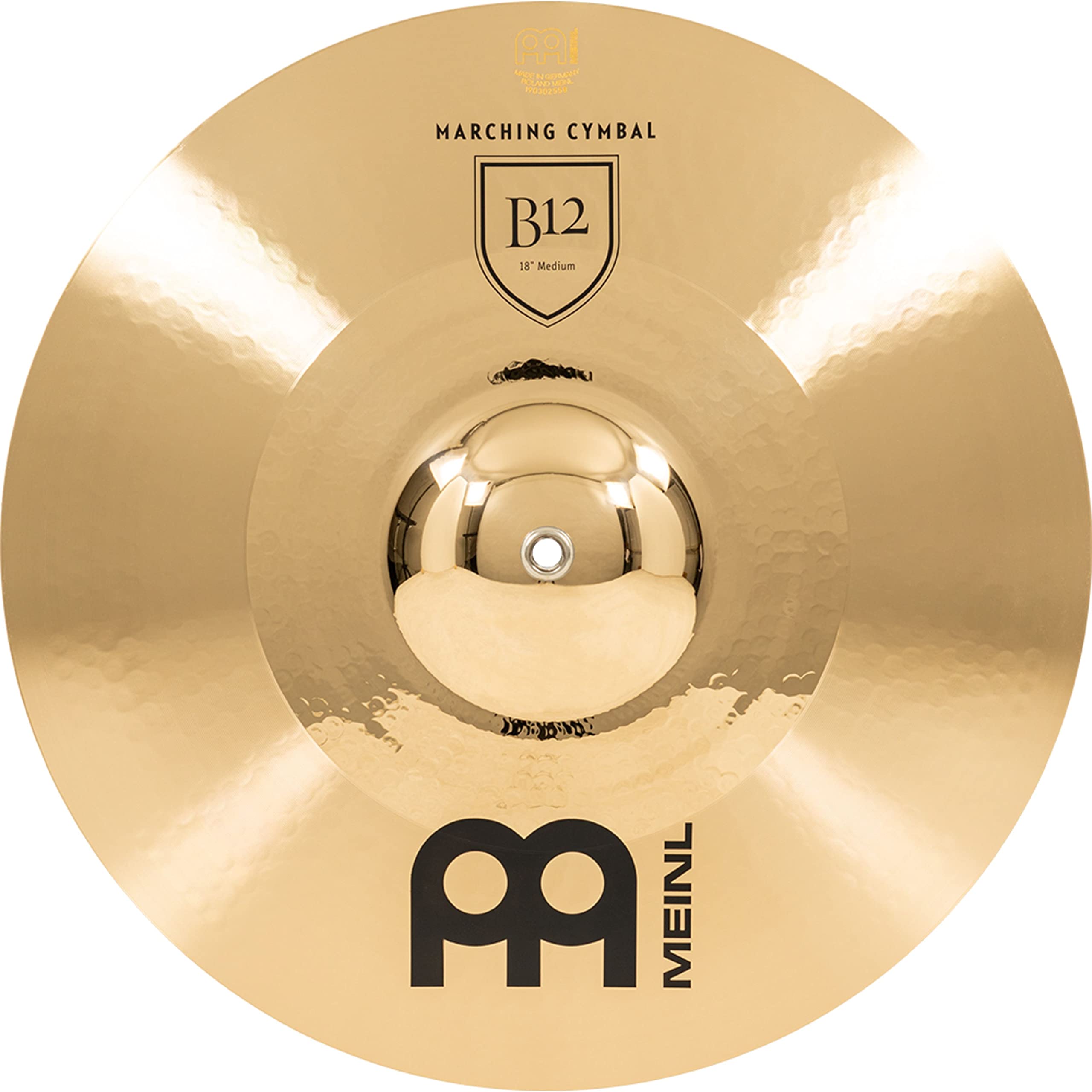 Meinl - Cymbales à main - Medium - 18" - En bronze B12