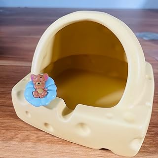 Individual Ash tray Cool Ashtrays, Cheese Ashtray Resin Ashtray Decor for Home Office, Ornament Gifts (Style B)