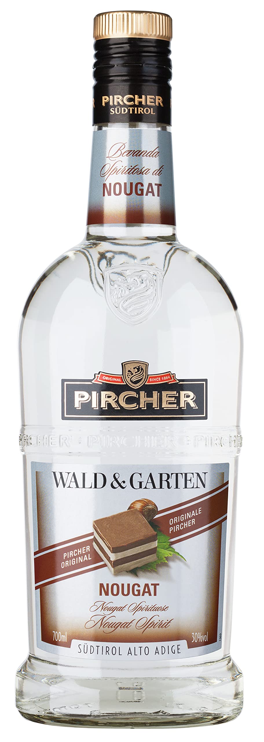 Pircher Nougat Spirituose, 1er Pack (1 x 700 ml)