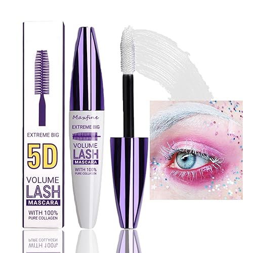 Máscara de pestañas de imprimación 5D  Máscara de pestañas azul gruesa de larga duración  Máscara de fibra a prueba de manchas  Rímel rizado disponible en Yaxa Venezuela