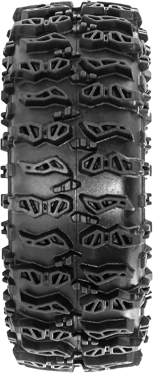 REDSPIDER•Rubber 1.0'' Crawler Tires OD 2.48'' for 1/24 1/18 RC Crawler Car scx24 trx4m fcx24 tires