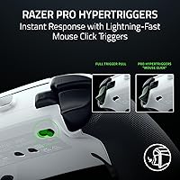 Vista 6 de Razer Raiju V3 Pro Wireless Controller: Officially licensed for PlayStation, PS5, PC - Lag-free Esports Grade Performance - 6 Remappable Buttons
