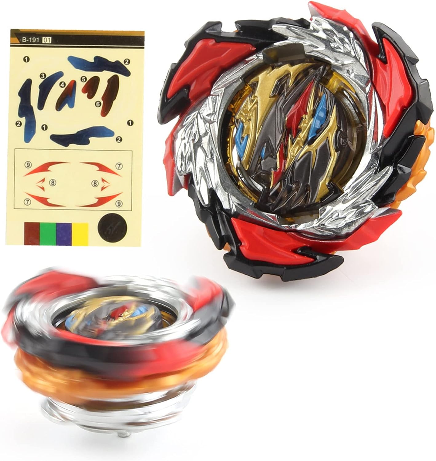 Spinning Top Toys Bey Burst Starter Booster Battling Toys