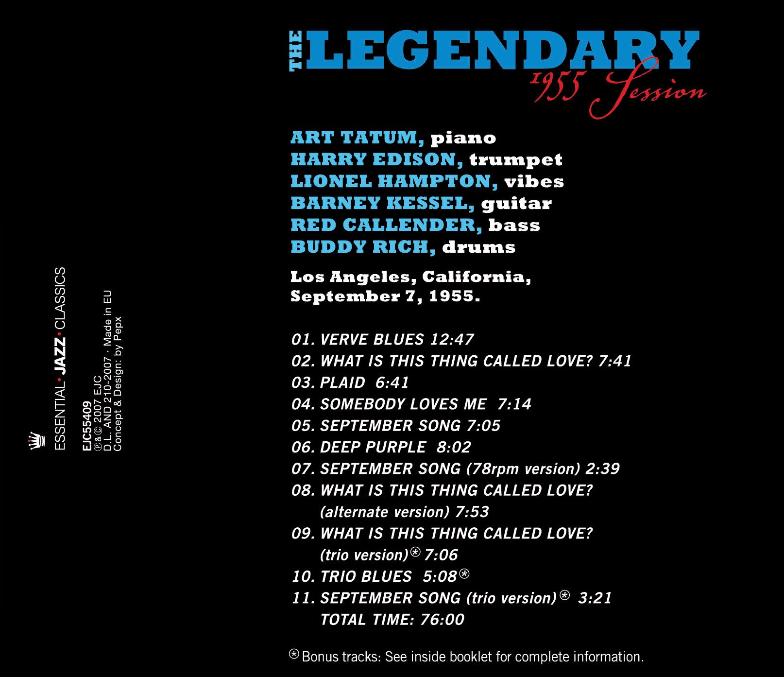 The Legendary 1955 Session