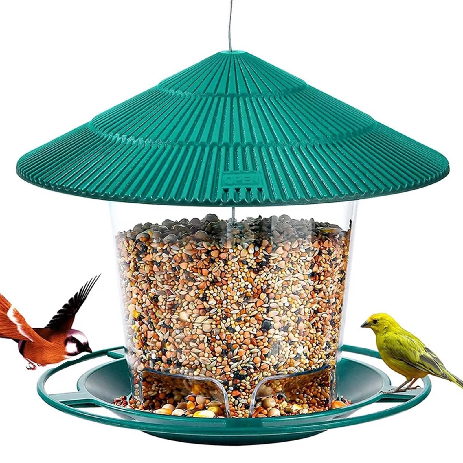 Amazon.co.jp: 外に吊るすための小鳥の餌箱 外部クリアランス