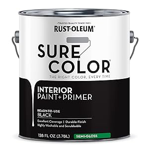Rust-Oleum Interior Flat Black Paint — product image