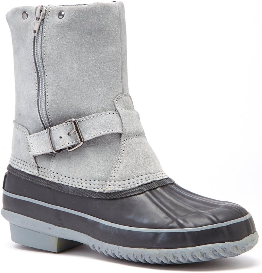 Randi Womens Fashion Faux Suede Duck Boots