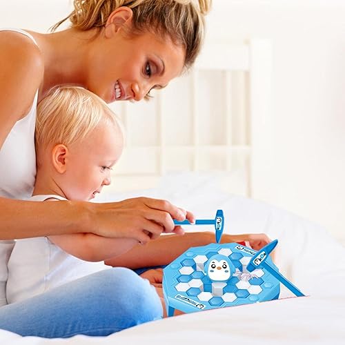 Miniatura 6 de Juego de salvar pingüino en hielo, juego de romper bloques de hielo, juego de mesa de pingüinos, trampa de pingüino, romper hielo, activar fiesta