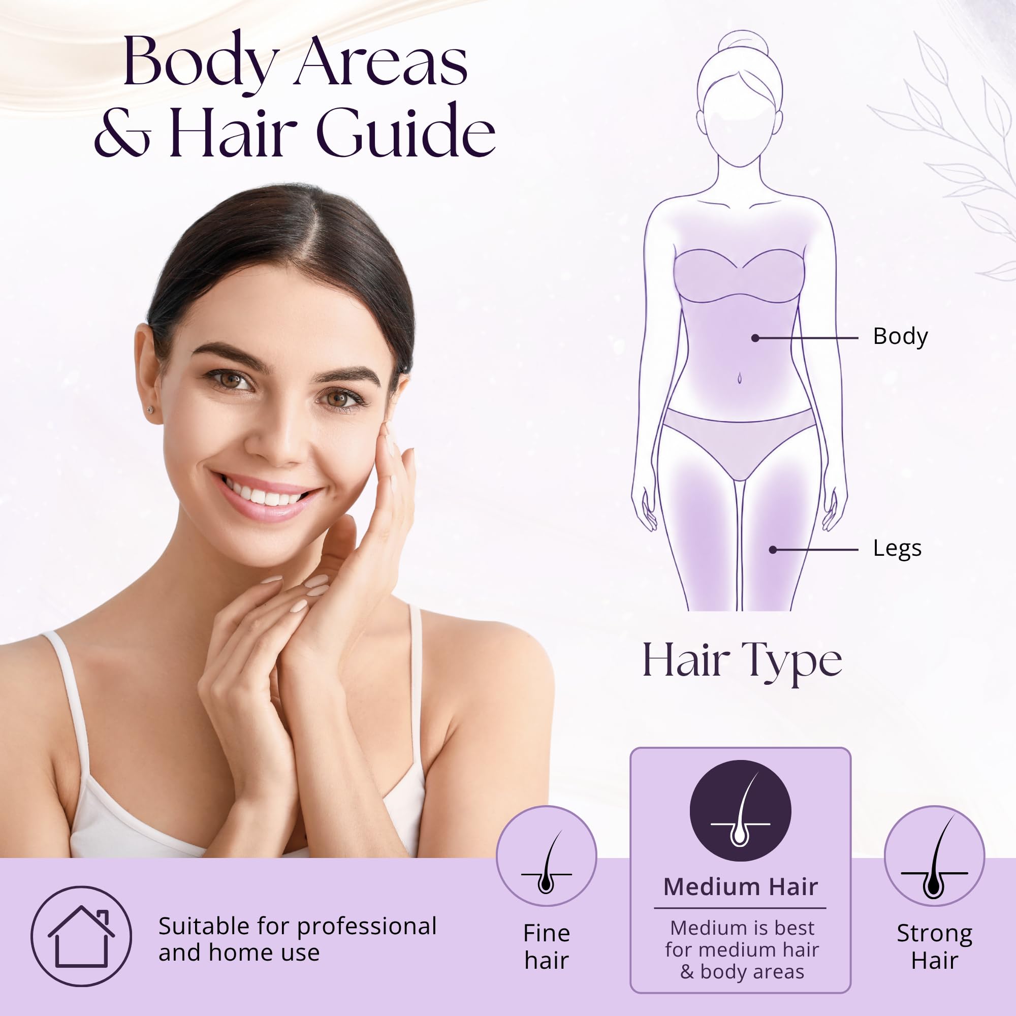 Cire douce de la nature pour l'épilation, moyenne 500 g