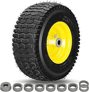 13x5.00-6 4PR (13 X 500 - 6) Pneumatico Per Tosaerba / Trattorino Rasaerba - Foto 9