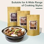Soeos Cinnamon Sticks, Star Anise & Whole Cloves, Bulk Spices 114g Each (342g Total), Authentic Refill for Kitchen, Baking & Cooking.