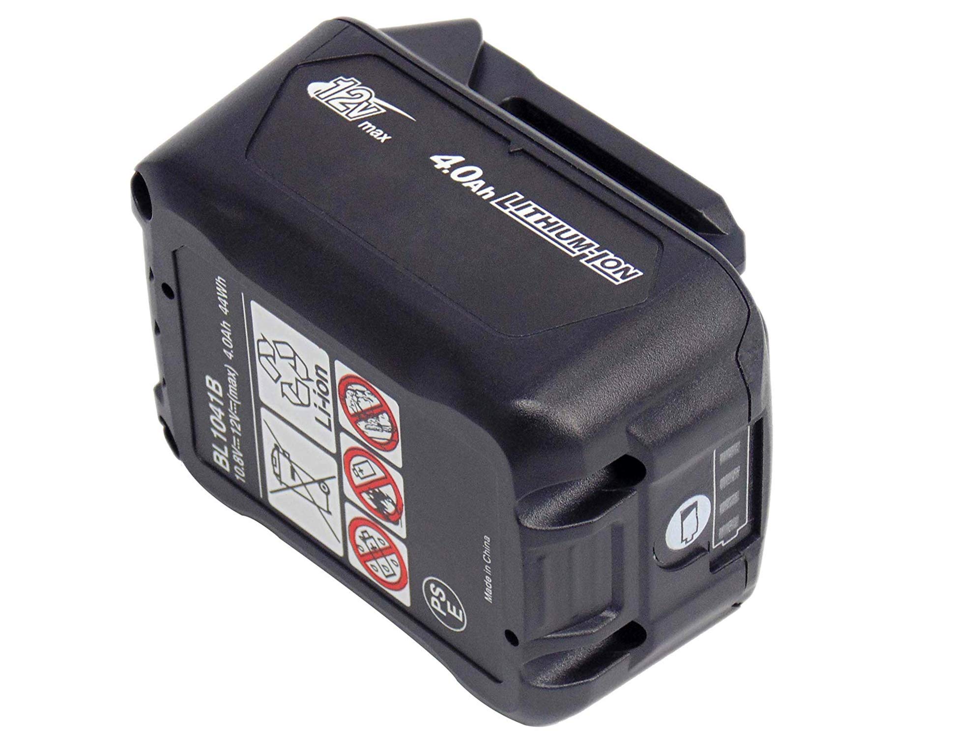 2X BL1041B Batteria 10.8V & 12V 4,0Ah + Caricatore DC10WD per Batteria Makita BL1016 Bl1021B BL1020B BL1040B per Makita Tool DF031D DF0331D TD110D JR103D JR105D MP100DZ HSS01D HP332D DC10SB 197339-1