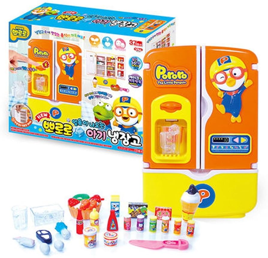レア海外製　韓国ポロロ 三輪車 日よけ付き Amazon.co.jp: [トイイエス]toy yes ポロロ氷が出てくる赤ちゃん冷蔵庫