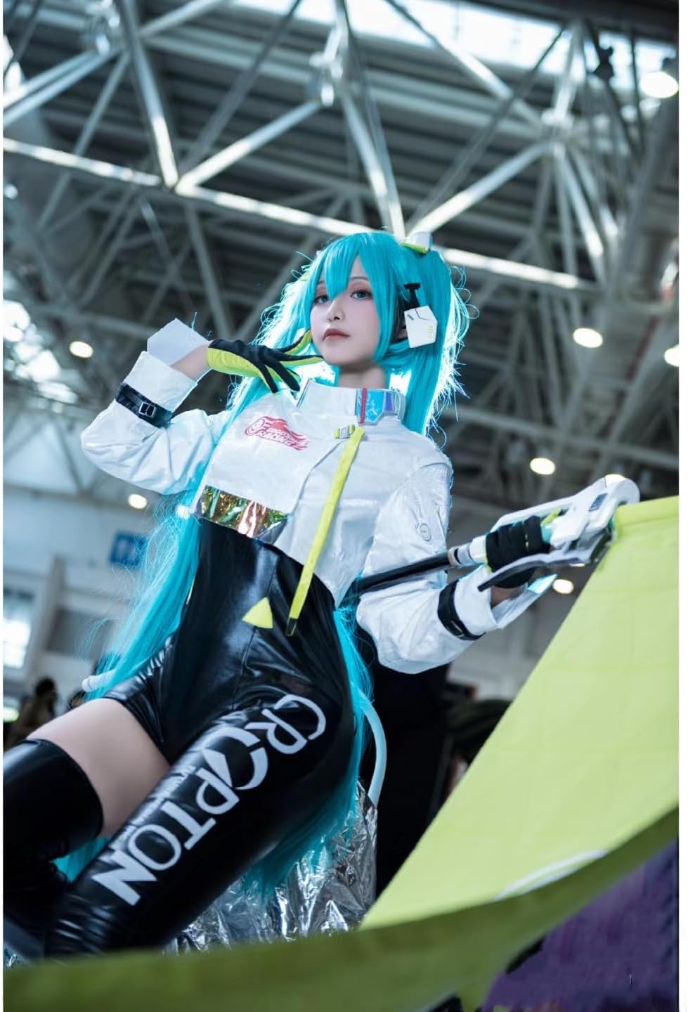 ASINKING] コスプレ衣装 ウィッグ付き はつね 制服 全セット Cosplay