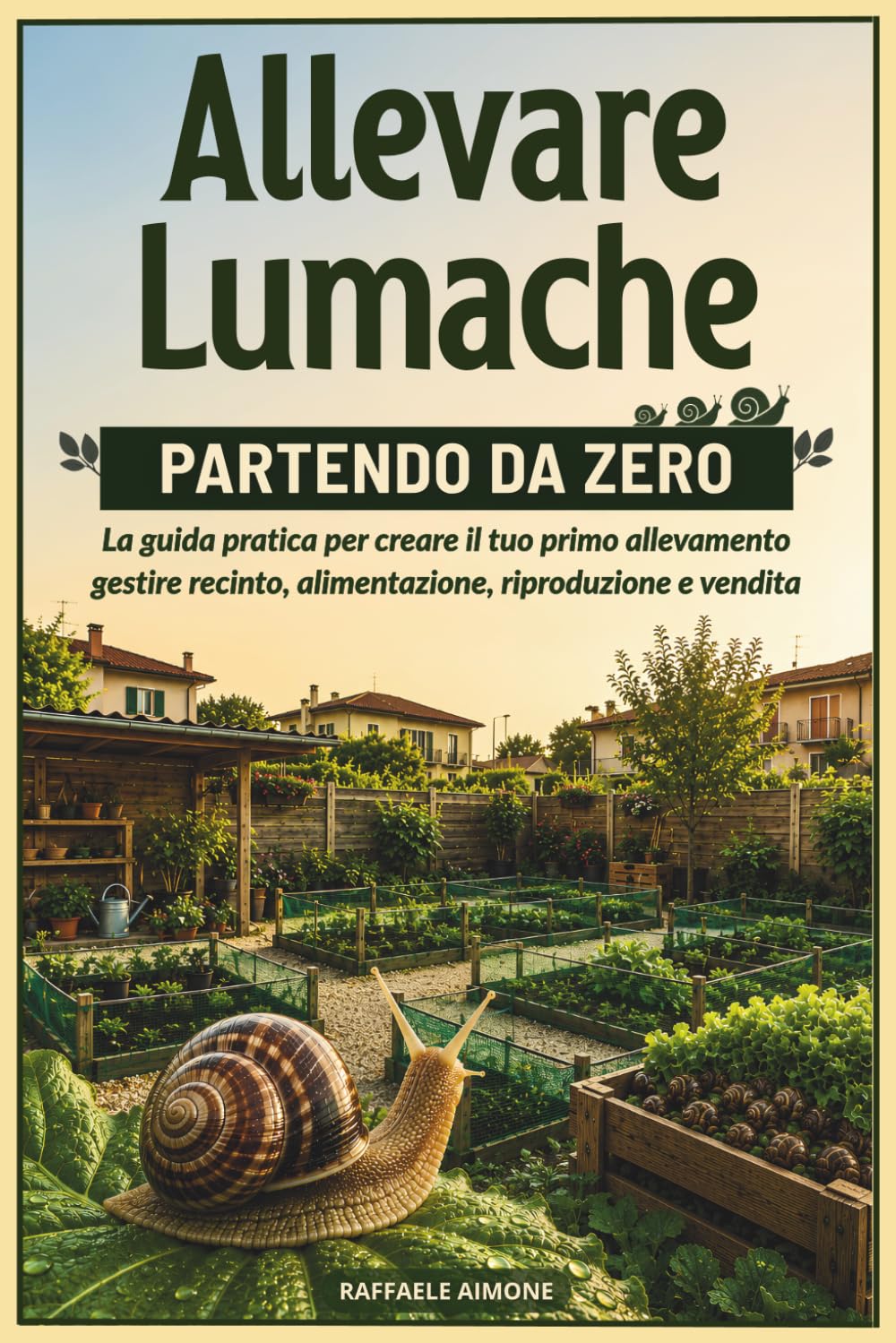 ALLEVARE LUMACHE PARTENDO DA ZERO: La Guida Pratica per Creare il tuo Primo Allevamento, Gestire Recinto, Alimentazione, Riproduzione e Vendita