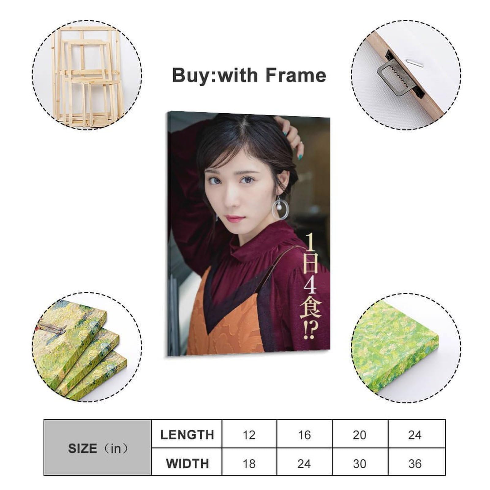 Amazon.co.jp: 松岡茉優 装飾画 松岡茉優 写真集 松岡茉優 ポスター