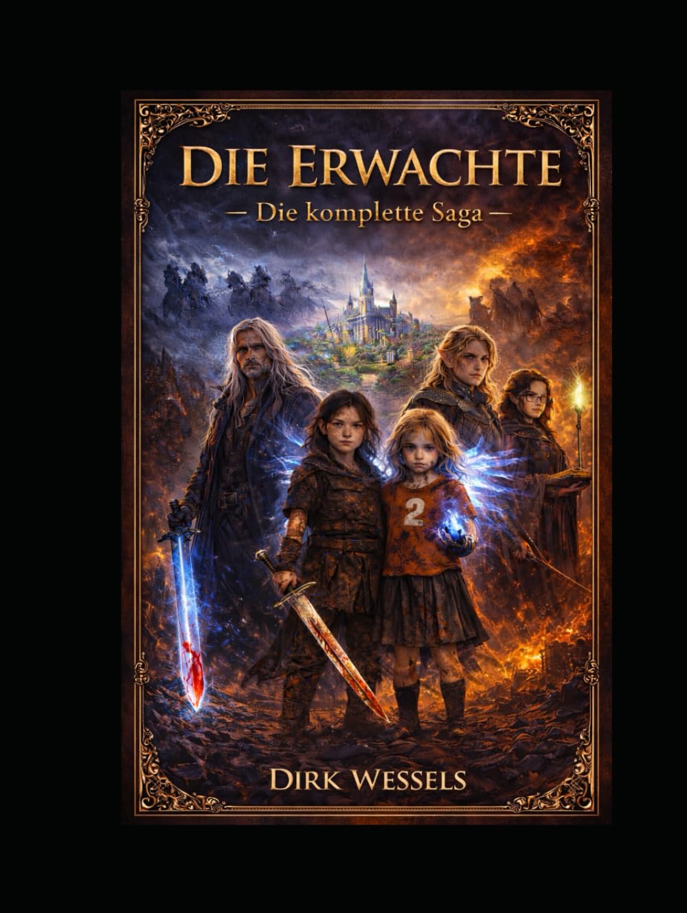 Die Erwachte -komplette Saga-: Illustrierte Gesamtausgabe mit überarbeiteten Texten