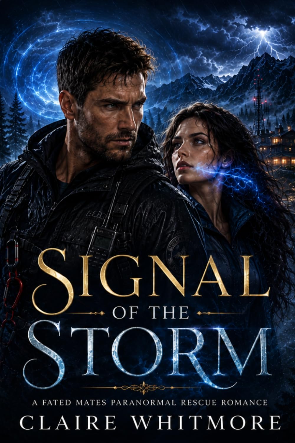 Signal of the Storm: A Fated Mates Paranormal Rescue Romance (Cinder Hollow)