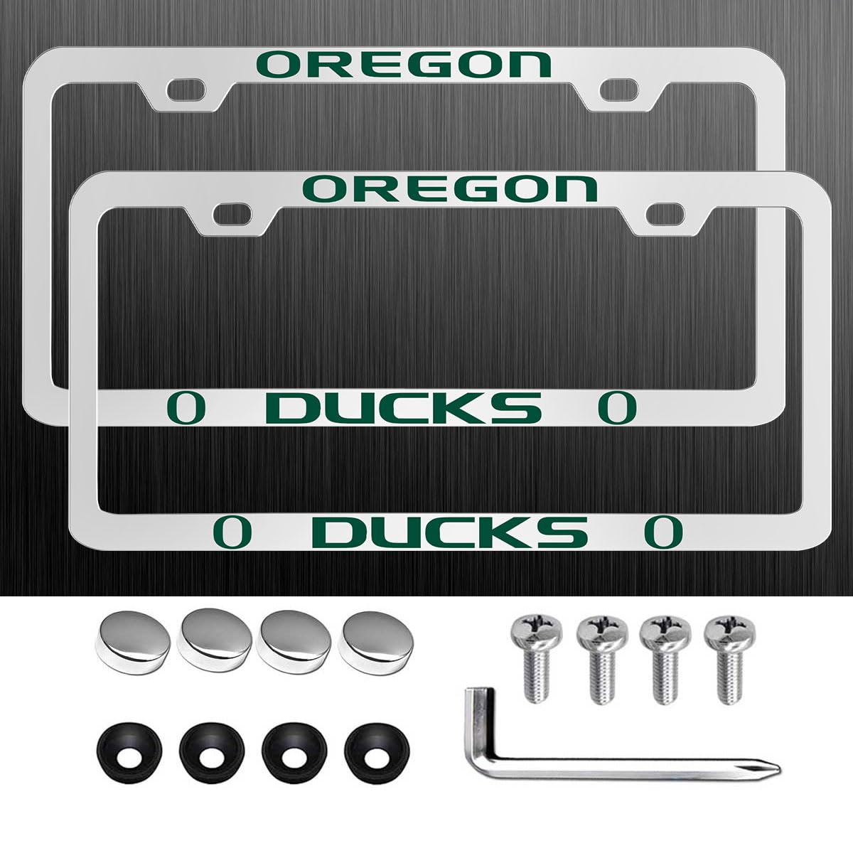 Photo 1 of Slim License Plate Frames (2 Pack)