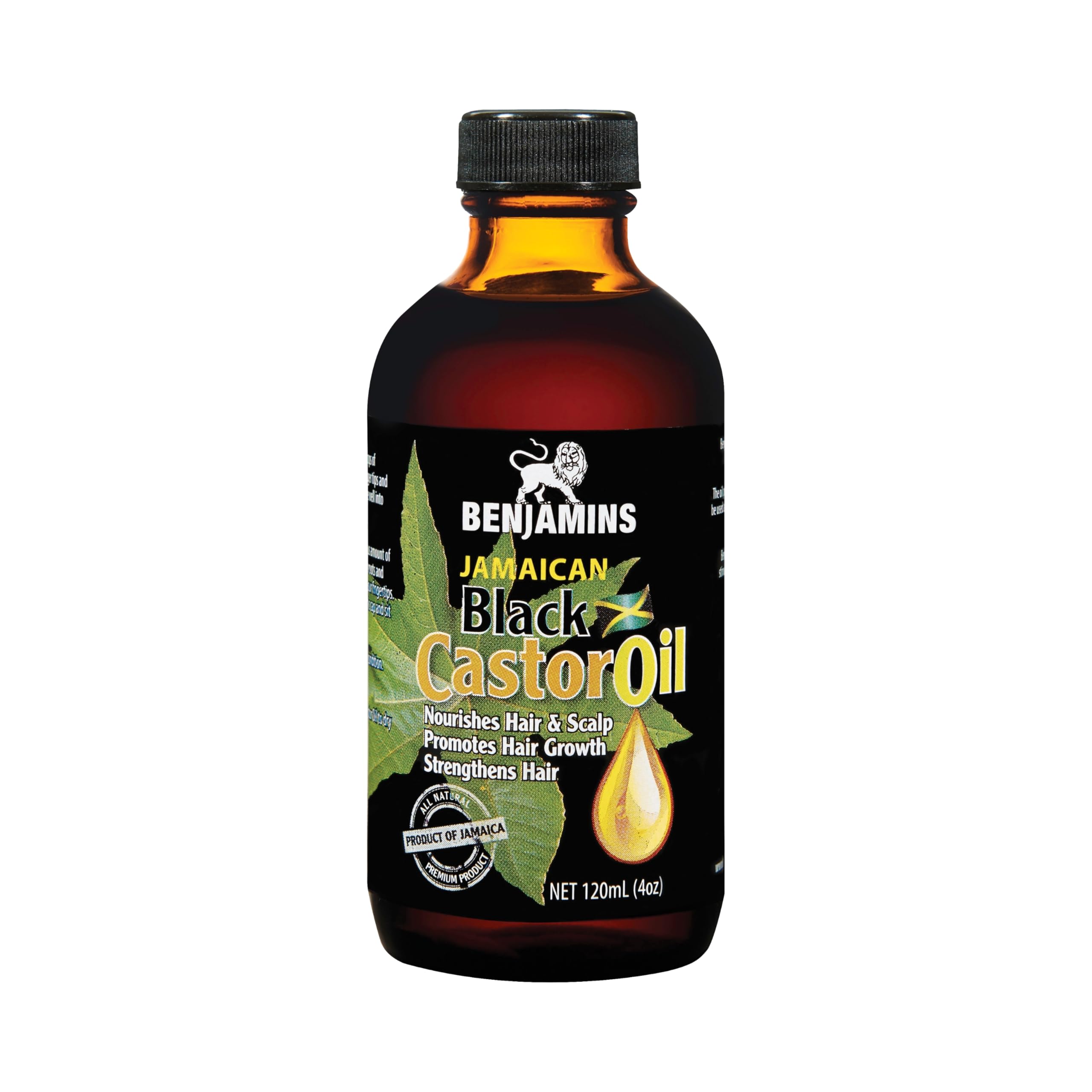 Benjamins Jamaica Black Castor Oil 120ML