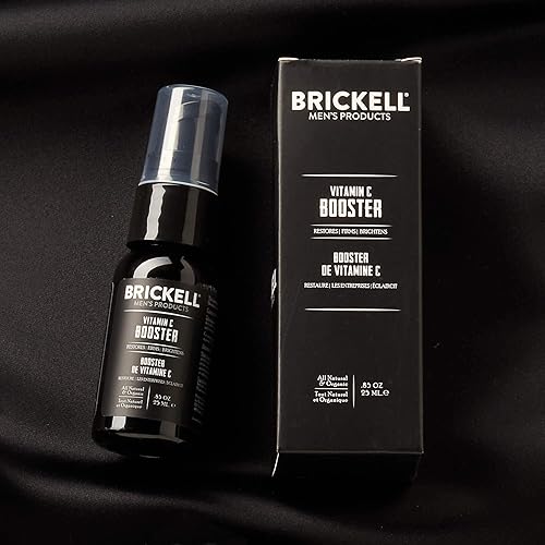 Miniatura 4 de Brickell - Suero potenciador de vitamina C para hombres, natural y orgánico para aumentar la producción de colágeno, combatir las arrugas y el