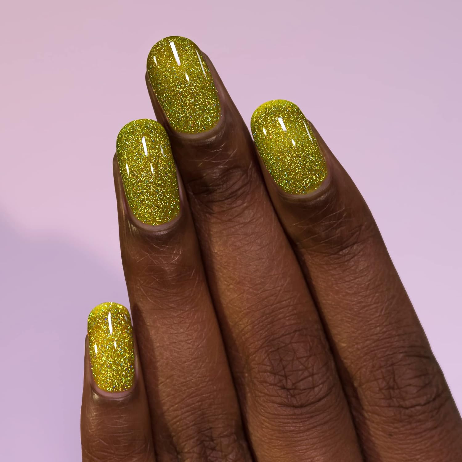 ILNP Clover - Juicy Pear Green Jelly Holographic Nail Polish