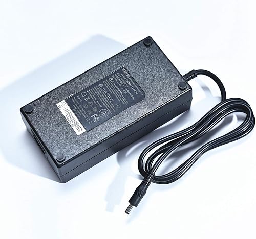 Miniatura 2 de Cargador de batería de 54.6V 2A Cabeza DC2.1 para batería de iones de litio de 48 V Cargador eléctrico con conector de conector DC2.1 (conector Jack