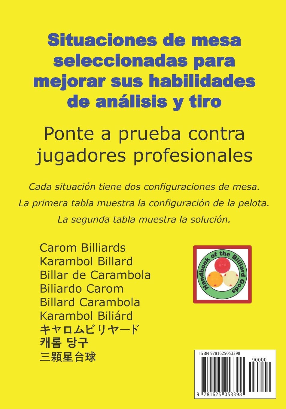 Billar 3 Bandas - Viaje alrededor del mundo: Desde torneos profesionales de campeonato