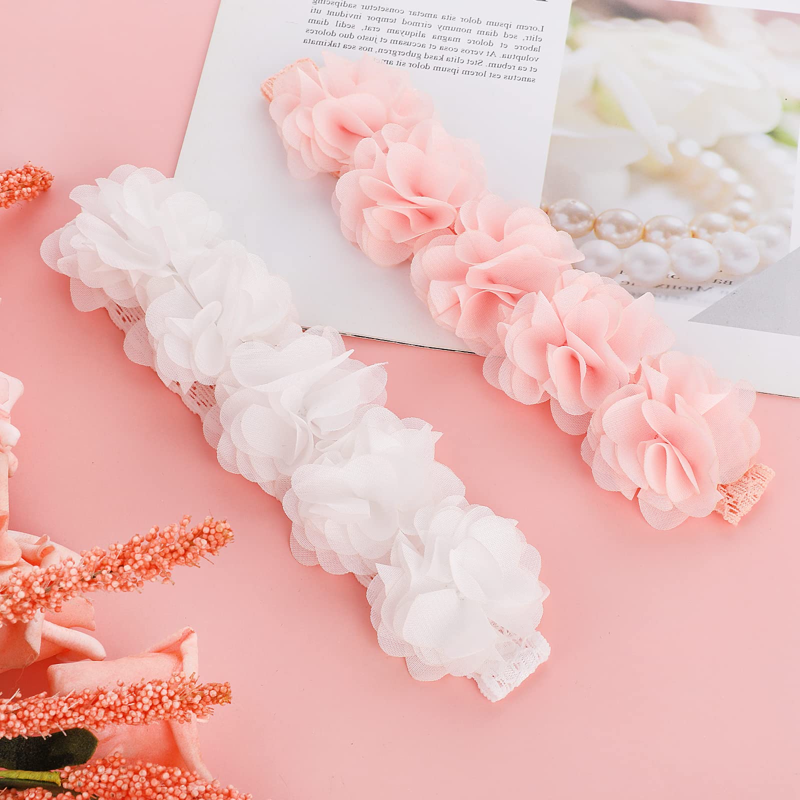 Bandeau Bebe Fille 0-3 Mois 3 Pièces Bandeaux Roses Pour Bébé Fille, Bandeaux Pour Fille Avec Ruban Gros -Grain Floraux En Nylon Pour Bébé, Tout-Petits Et Accessoires De Cheveux Pour Nouveau-nés Bandeau Bandeau Bebe Fille 0-3 Mois 3 Pièces Bandeaux Roses Pour Bébé Fille, Bandeaux Pour Fille Avec Ruban Gros -Grain Floraux En Nylon Pour Bébé, Tout-Petits Et Accessoires De Cheveux Pour Nouveau-nés Bandeau