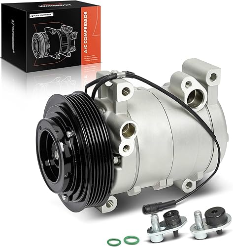 A-Premium Compresor de aire acondicionado con embrague compatible con Isuzu Axiom 2002-2004, Amigo 1998-2000, Trooper 2002, Rodeo Sport 2001-2003 y A-Premium Compresor de aire acondicionado con embrague compatible con Isuzu Axiom 2002-2004, Amigo 1998-2000, Trooper 2002, Rodeo Sport 2001-2003 y