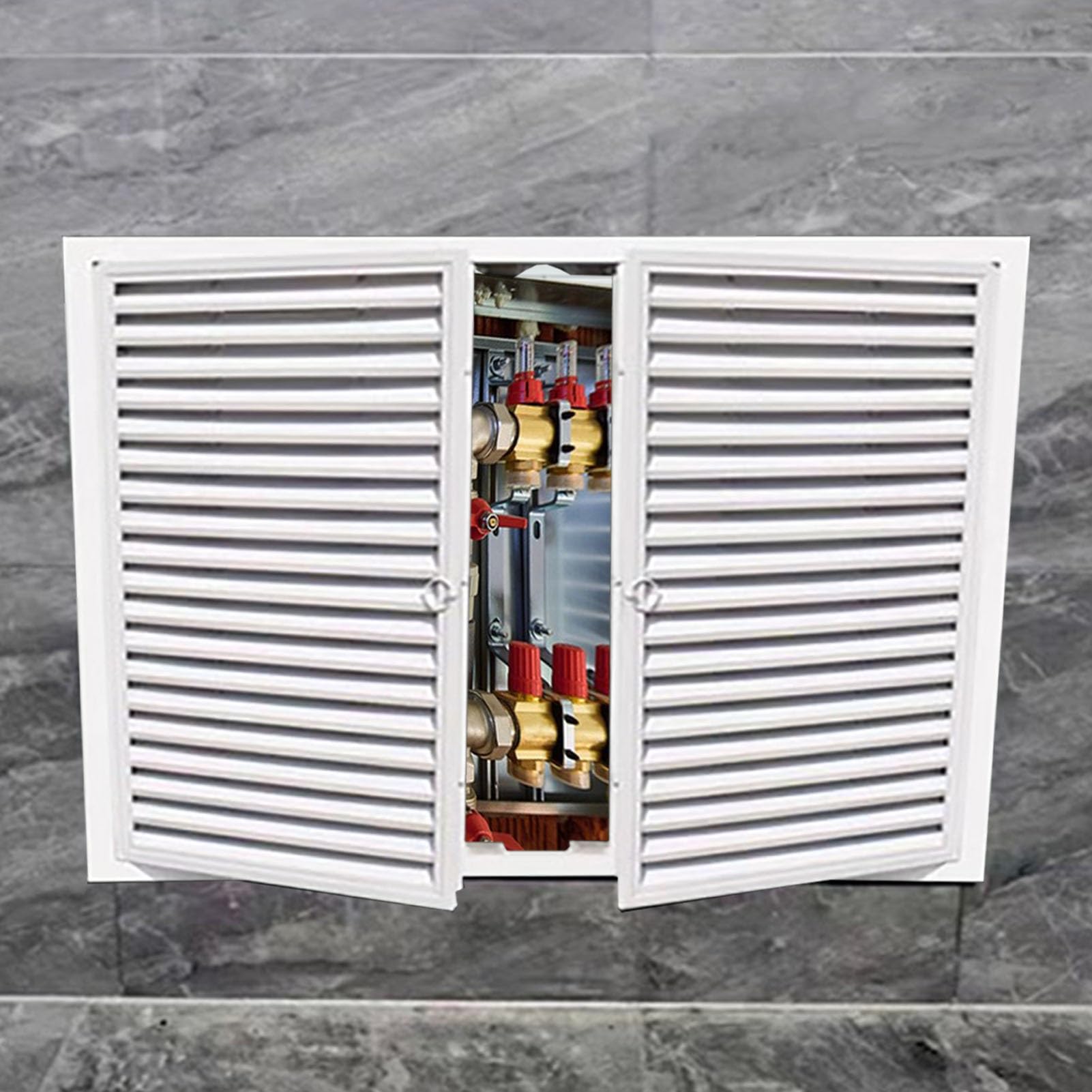 Trampilla Pladur panel de doble acceso 85x75cm ventilada para yeso 1