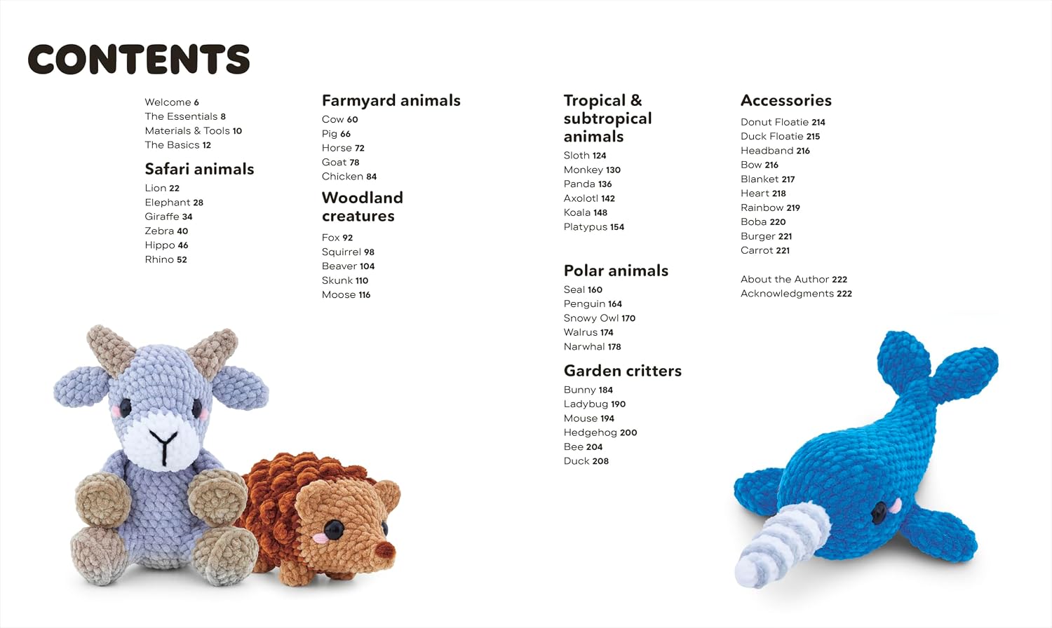 Amigurumi Animals: Over 50 Adorable, Low-sew Plushies to Crochet      Hardcover – August 11, 2026