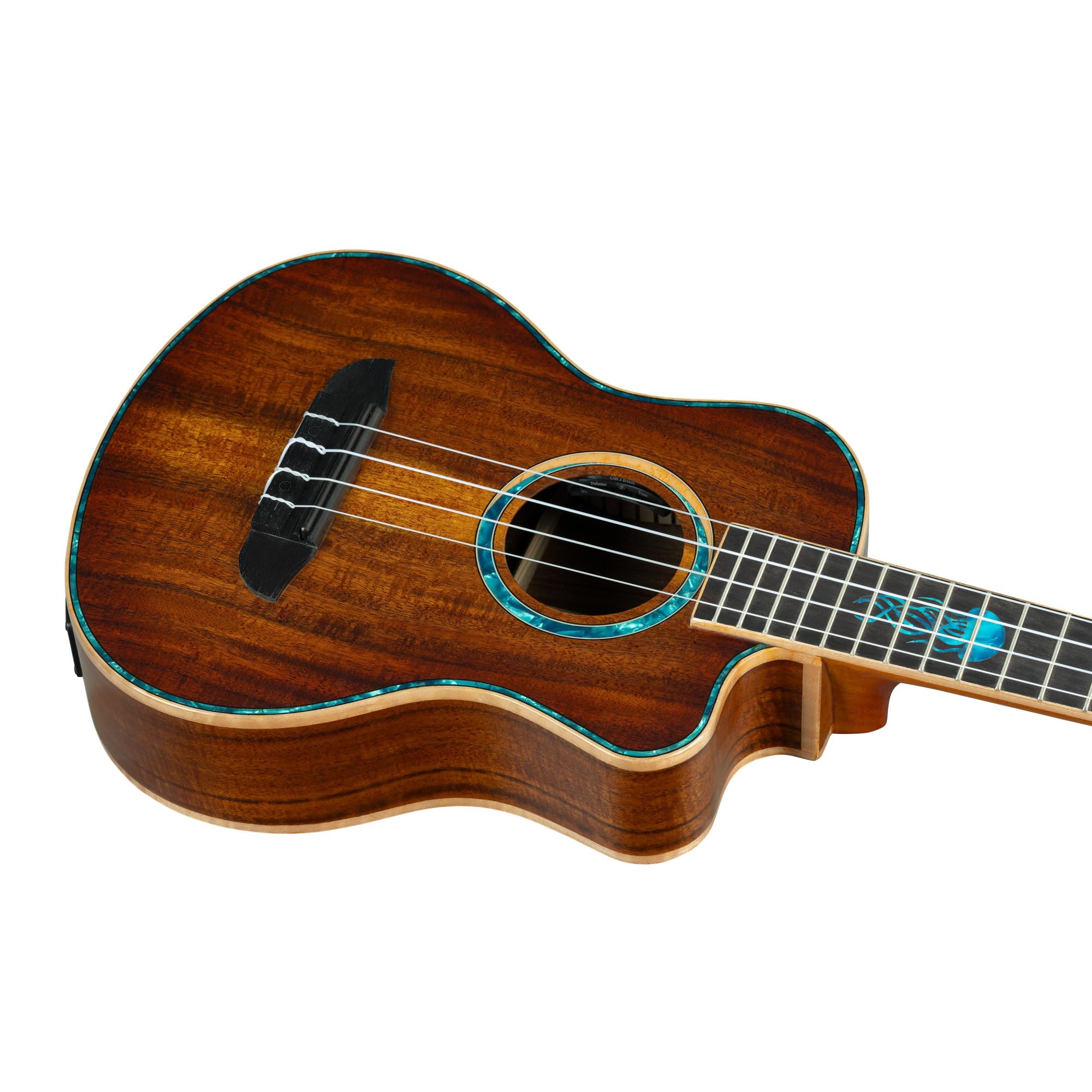 Ortega 30th Anniversary Series RUHZ30TH-JF Electro-Acoustic Tenor Ukulele with Gig Bag