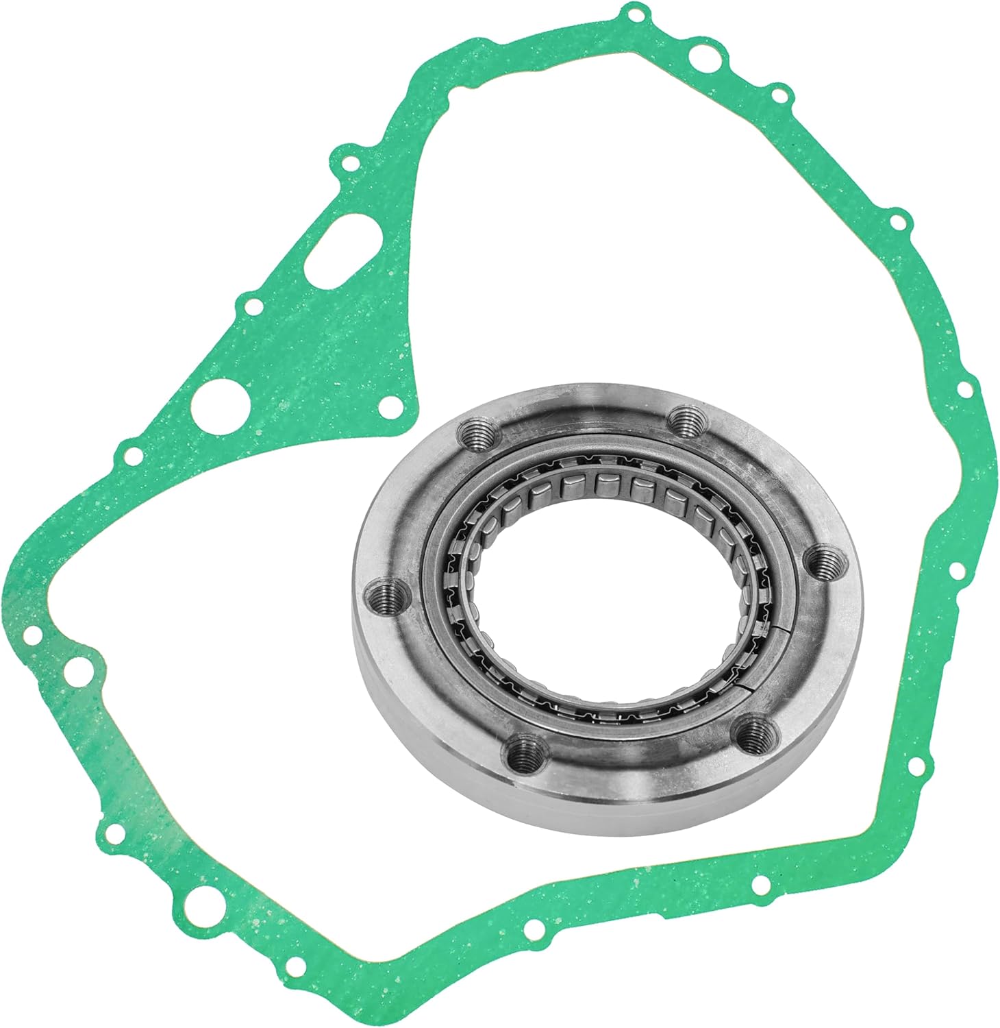 Caltric Starter Clutch Bearing Sprag Gasket Compatible with Arctic Cat 400 4X4 2X4 Manual 2003-2008