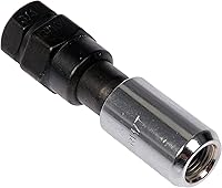 Vista 6 de Dorman 711-225 - Afinador cromado con bloqueo de tuerca de rueda 1/2-20 compatible con modelos seleccionados, paquete de 4