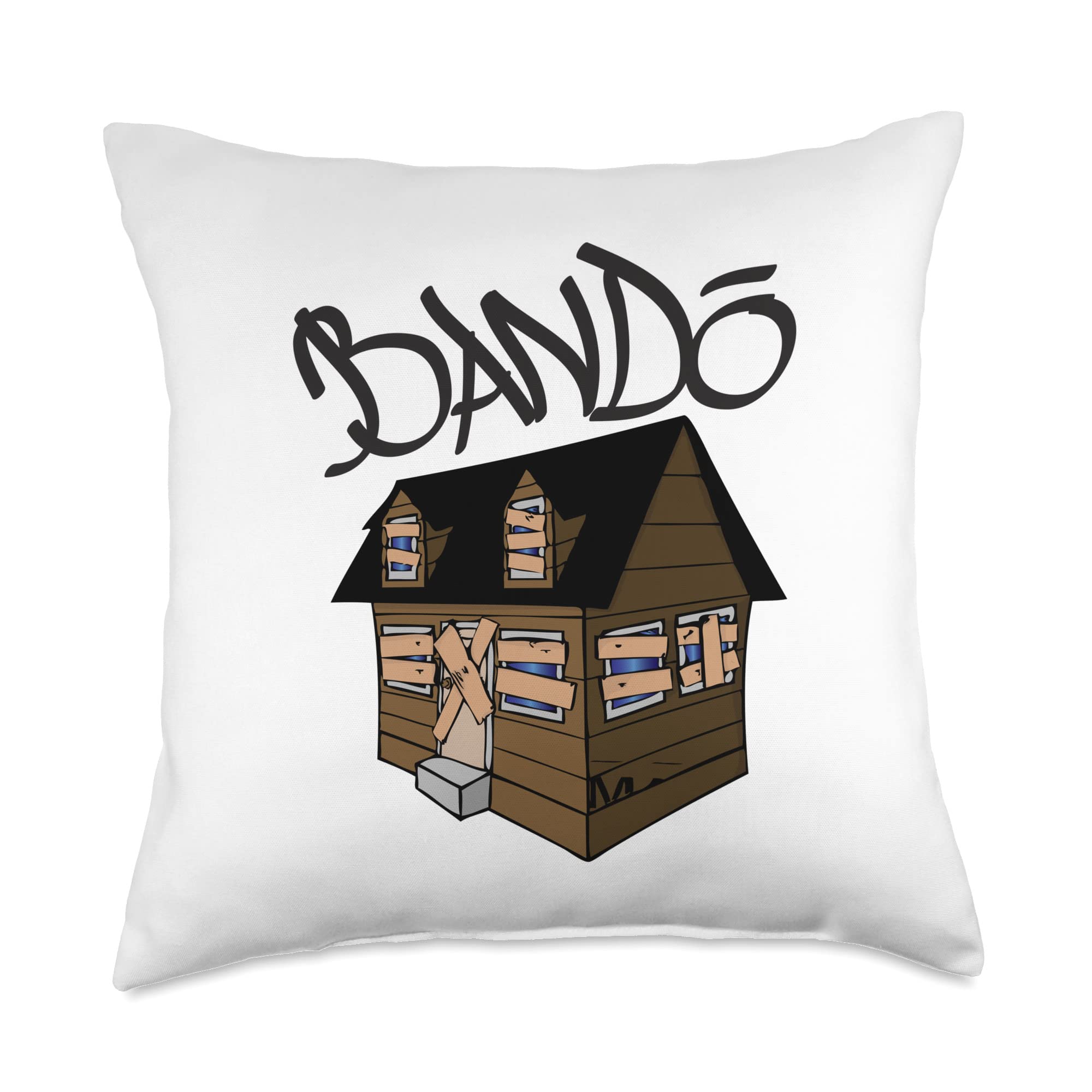 Grime LabTrap Bando House Throw Pillow, 18x18, Multicolor