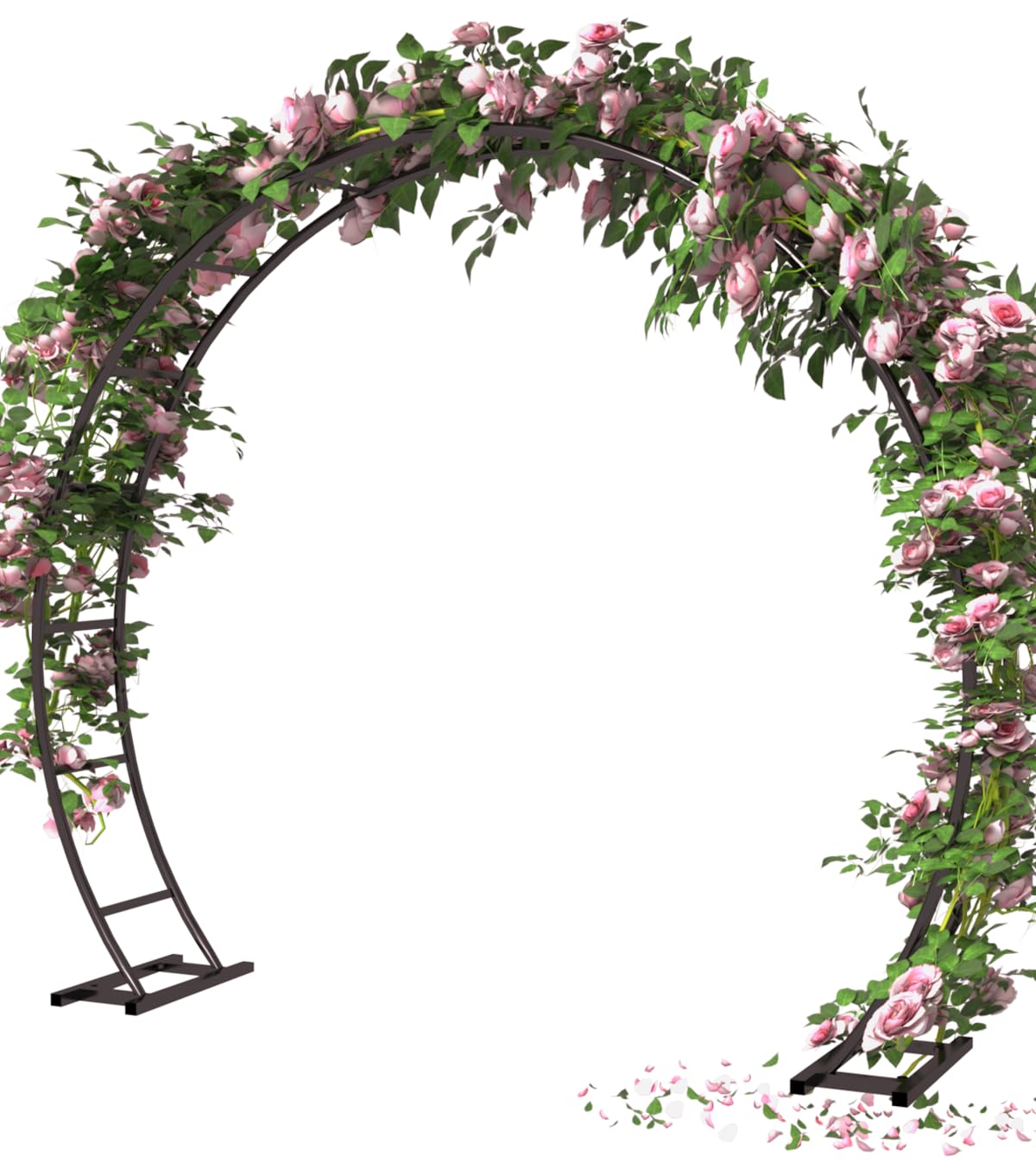 Queension Metal Arch Backdrop Stand 8Ft Wide 7Ft High