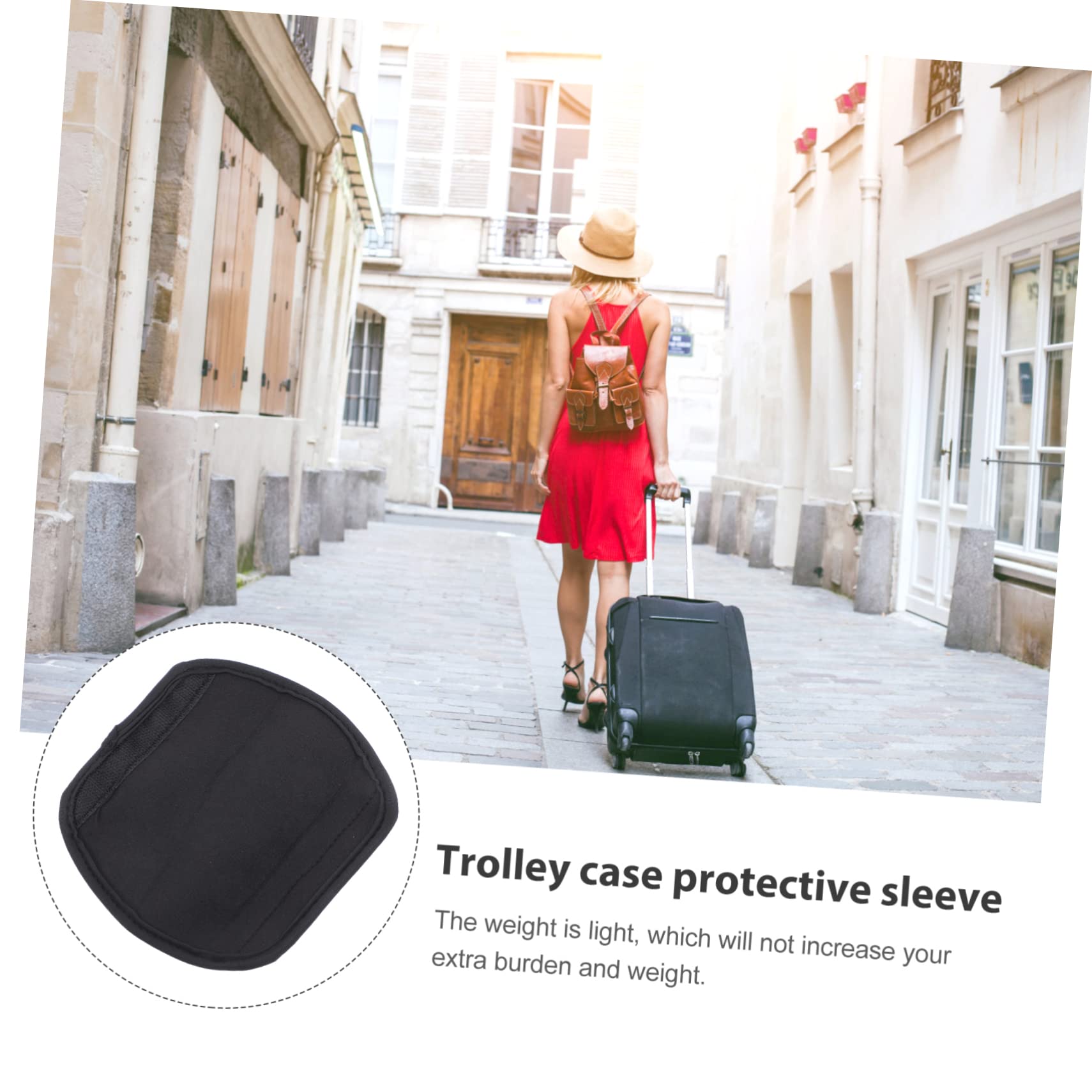 2 Coprimaniglia Neoprene Per Valigie - Impugnatura Morbida E Antiscivolo Per Viaggi Comodi - Foto 11