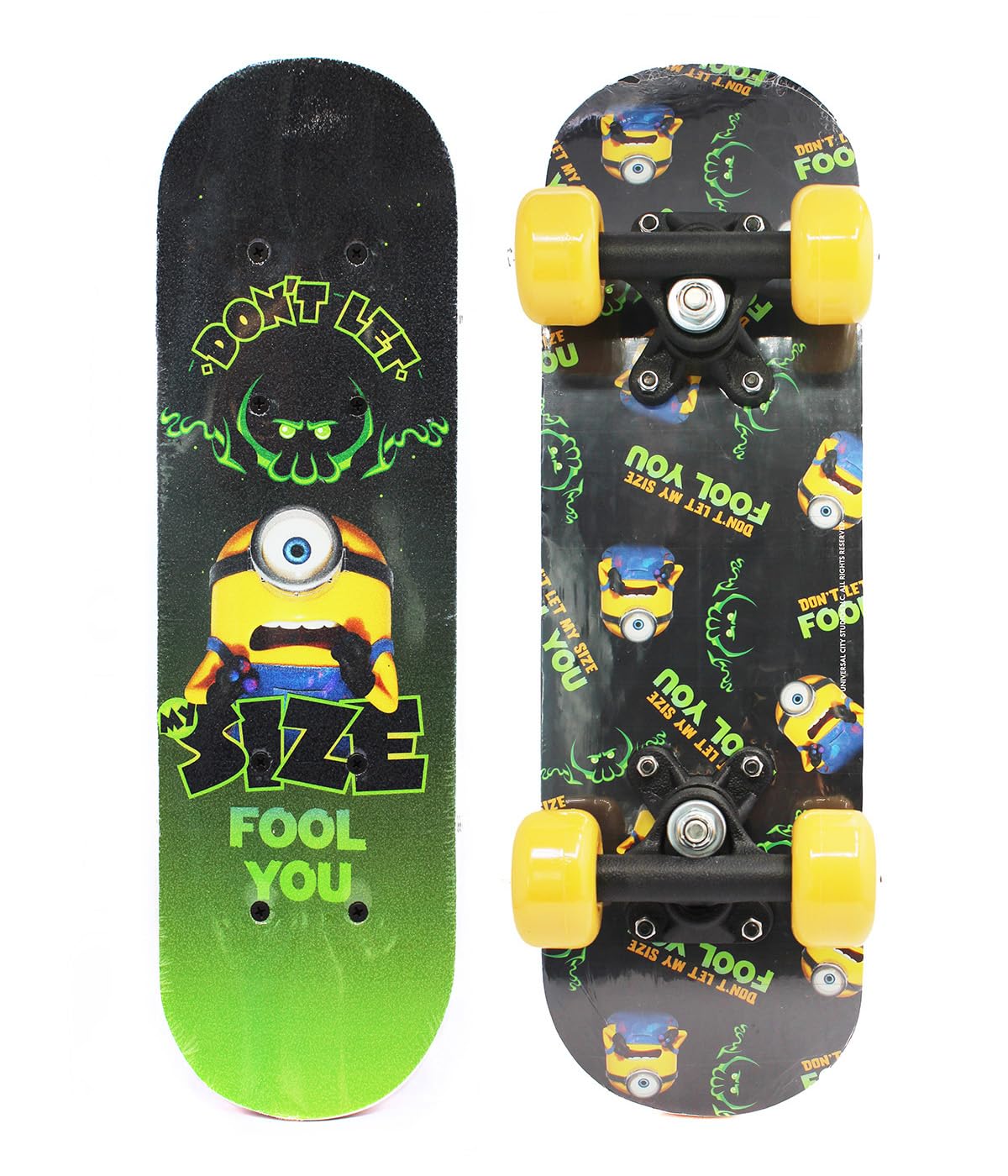 Joy Toy - Minions 3 (2026) Mini Skateboard en Bois - 43 x 12 x 8 cm