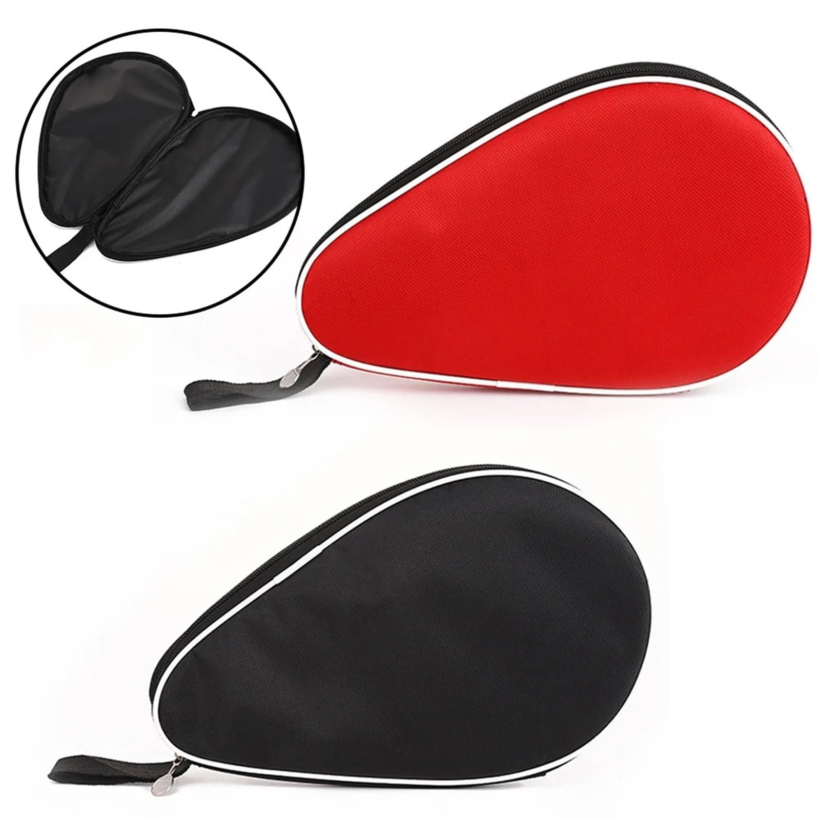Custodia for racchette da ping pong Custodia for paddle Custodia for racchette portatile in tessuto Oxford Per Ping Pong