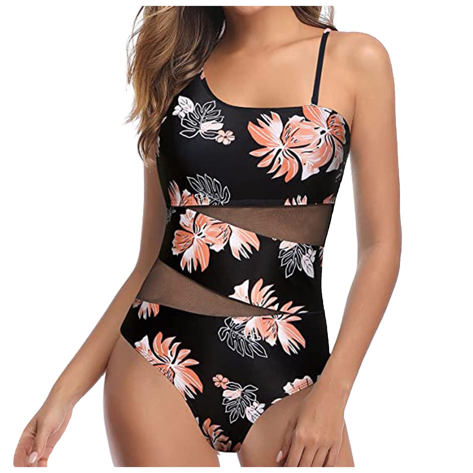 Costume da Bagno Contenitivo della Pancia, Costume Intero, Costumi da Bagno Push up, Costumi da Bagno Aspetto Femminile, Costumi da Bagno da Donna, Costumi da Bagno da Donna, Estate, Spiaggia,