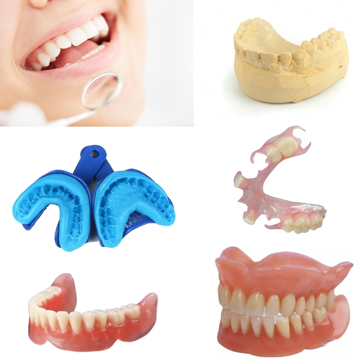 Kit de cuidado bucal DIY, 2 juegos completos | Totalmente personalizables, kits de sonrisas personalizados, ajuste perfecto, en casa, kits de naturaleza