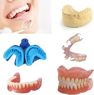 AiHealth 집에서 DIY 구강 관리 키트: 2개의 완전한 세트로 완벽하게 맞춤 설정할 수 있음, DIY 맞춤형 스마일 키트 - 완벽한 핏을 위한 2개의 풀 세트 DIY 자연 관리 키트 2개